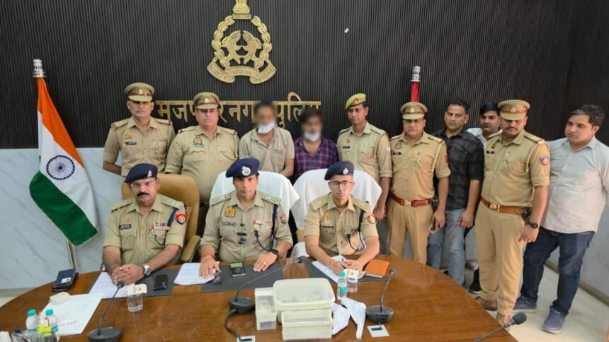 Gang exposed for cutting bags and stealing at bus stands; two arrested after encounter, one injured IMAGE CREDIT TO POLICE