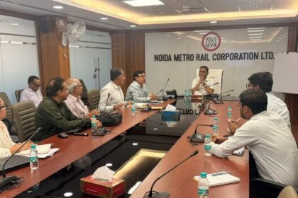 A massive deer park being developed in Sector 91 will be inaugurated by October 2026. IMAGE CREDIT TO प्राधिकरण