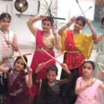 “Folk dance competitions are a way to express our culture,” said Ananya Garg. IMAGE CREDIT TO स्कूल