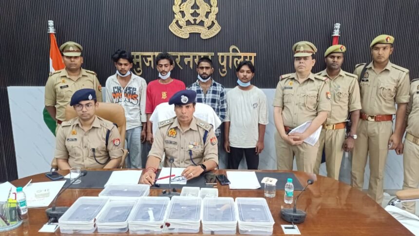 Muzaffarnagar “deal of death” exposed; police seize a stockpile of illegal weapons IMAGE CREDIT TO POLICE