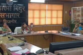 DM Jasjit Kaur reviewed the works being carried out by urban local bodies. IMAGE CREDIT TO INFORMATION DEPARTMENT