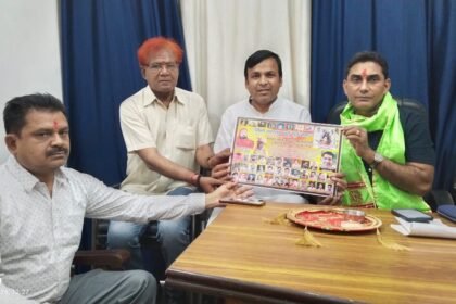 C.L. Saini from Mumbai visits Shamli; preparing to make a film on Sanatan Dharma IMAGE CREDIT TO रिपोर्टर