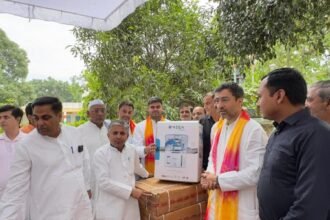 Message to youth to become self-reliant: Mohit Beniwal IMAGE CREDIT TO रिपोर्टर