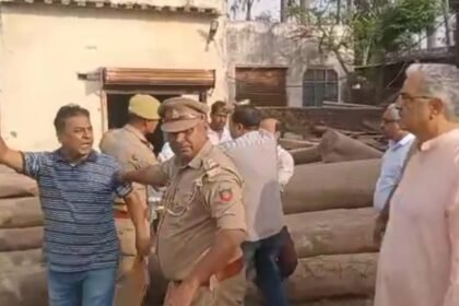 Talib Khalid case: High-voltage drama between former MLA and businessmen in Bijnor; three taken into custody. IMAGE CREDIT TO REPORTER