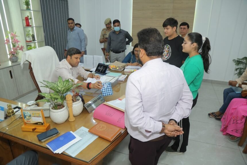 While discharging duties, all officials must definitely maintain human sensitivity: DM IMAGE CREDIT TO सूचना विभाग