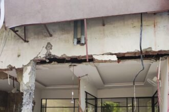 GDA takes major action: Illegal marriage hall spread over 5000 square meters in Govindpuram demolished IMAGE CREDIT TO AUTHORITY