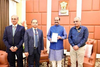 Lok Sabha Speaker Om Birla participated in the National Census 2027 and completed the digital self-enumeration process. IMAGE CREDIT TO लोकसभा सचिवालय