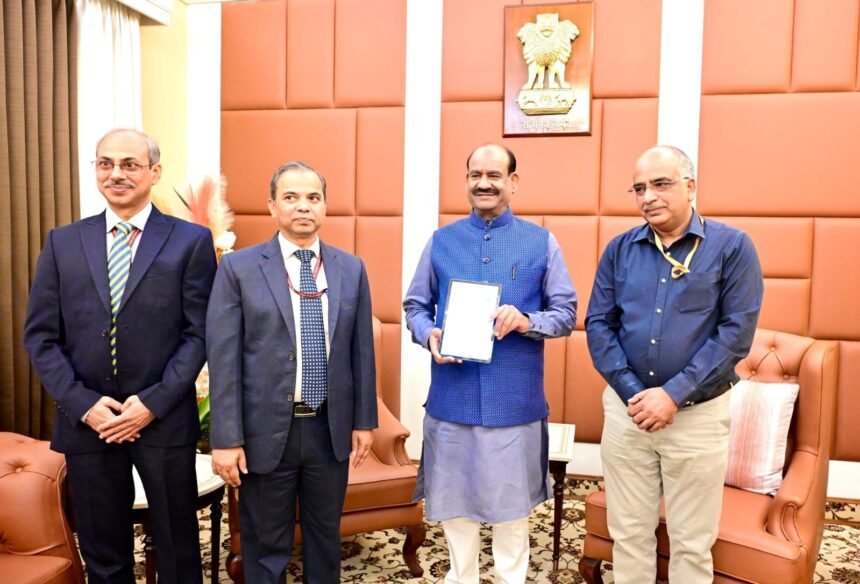 Lok Sabha Speaker Om Birla participated in the National Census 2027 and completed the digital self-enumeration process. IMAGE CREDIT TO लोकसभा सचिवालय