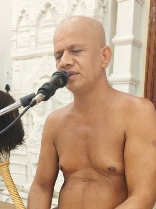 “Altruism is the greatest religion,” says Muni Vishad Sagar IMAGE CREDIT TO REPORTER