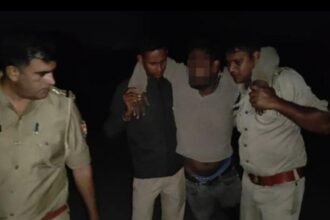 An encounter took place between the police and cow smugglers in Nagina. Two history-sheeters were arrested, and one was injured. IMAGE CREDIT TO POLICE