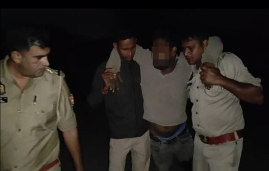 An encounter took place between the police and cow smugglers in Nagina. Two history-sheeters were arrested, and one was injured. IMAGE CREDIT TO POLICE