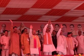 Maharshi Kashyap Jayanti Ceremony: Deputy Chief Minister Keshav Prasad Maurya arrived in Ghaziabad. IMAGE CREDIT TO INFORMATION DEPARTMENT