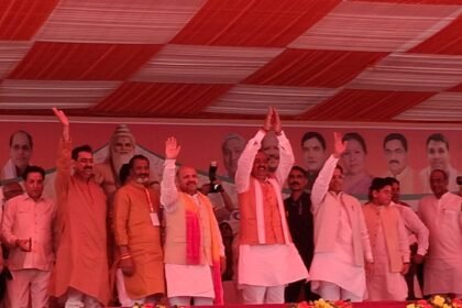 Maharshi Kashyap Jayanti Ceremony: Deputy Chief Minister Keshav Prasad Maurya arrived in Ghaziabad. IMAGE CREDIT TO INFORMATION DEPARTMENT