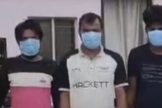 Three cow smugglers were arrested in a police encounter, and a pistol along with equipment was recovered. IMAGE CREDIT TO REPORTER