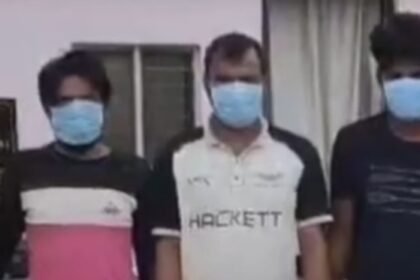 Three cow smugglers were arrested in a police encounter, and a pistol along with equipment was recovered. IMAGE CREDIT TO REPORTER