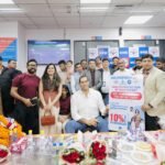 In Modinagar, the Family Health Benefit Card was launched, with the event becoming a center of attraction due to the presence of The Great Khali. IMAGE CREDIT TO REPORTER