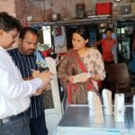 Major action by the Food Department: 14 samples including water, rasgulla, and laddoo failed, and 21 shopkeepers fined ₹5.65 lakh. IMAGE CREDIT TO खाद्य विभाग