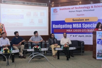 MBA Specialization Guidance Session organized at ITS Ghaziabad IMAGE CREDIT TO ITS