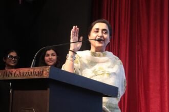 Analytical session on Iran–US tensions held at IMS Ghaziabad, in-depth deliberation on global impacts IMAGE CREDIT TO इंस्टीट्यूट