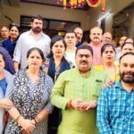 In the "Gram Chalo, Booth Chalo" campaign, MLA Ajit Pal Tyagi highlighted the government's achievements IMAGE CREDIT TO BJP