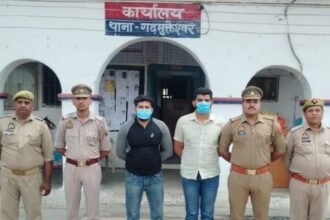 Two cunning suspects demanding ₹5 crore extortion arrested IMAGE CREDIT TO POLICE