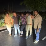 Encounter: ₹25,000 reward cow smuggler arrested, caught after being shot in the leg IMAGE CREDIT TO पुलिस