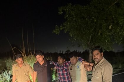 Encounter: ₹25,000 reward cow smuggler arrested, caught after being shot in the leg IMAGE CREDIT TO पुलिस