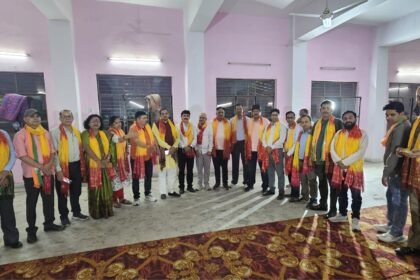 Grand seminar in Indirapuram on BJP Foundation Day; senior citizens were honored