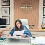 Review meeting chaired by the District Magistrate on the effective implementation of selected suggestions under ‘Viksit Uttar Pradesh @2047' IMAGE CREDIT TO INFORMATION DEPARTMENT