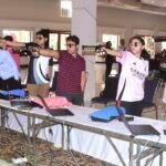 Grand inauguration of the Rajat Nirwal Memorial Shooting Championship in Shamli; players showcased their skills. IMAGE CREDIT TO क्रीड़ा भारती