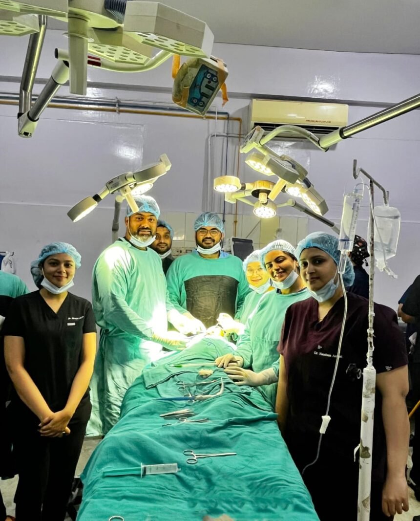 Victory over a rare disease: A successful surgery on a 4-year-old girl gives her a new lease on life. IMAGE CREDIT TO इंस्टिट्यूट