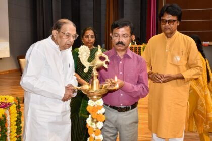 Dialogue between media and academia is essential; truthful words are the most powerful: Achyutanand Mishra IMAGE CREDIT TO REPORTER