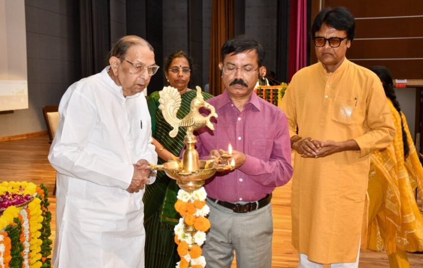 Dialogue between media and academia is essential; truthful words are the most powerful: Achyutanand Mishra IMAGE CREDIT TO REPORTER