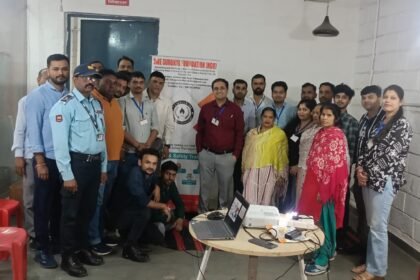 Factories Act 1948: Health and safety training conducted at Census Lifestyle Company in Moradabad concluded successfully. IMAGE CREDIT TO गुरुकुल फाउंडेशन