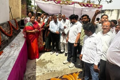 Inauguration of a road cleaning machine and 8 construction projects, initiative to make Bijnor clean and modern gains momentum. IMAGE CREDIT TO नगर पालिका