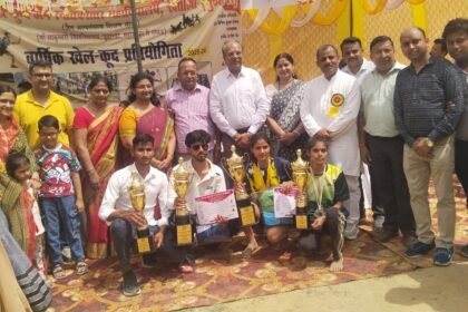 Exciting Kabaddi and Tug-of-War events held at the annual sports competition. IMAGE CREDIT TO विद्यालय