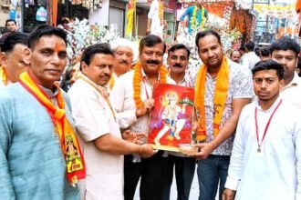 Shamli reverberates with Shri Balaji’s procession; devotees take part and receive spiritual blessings IMAGE CREDIT TO REPORTER