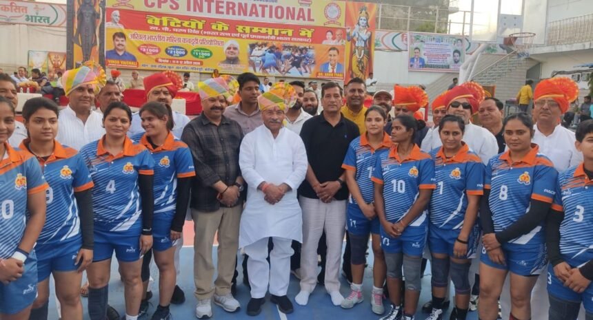Women’s Kabaddi competition inaugurated, 28 teams from 12 states participated IMAGE CREDIT TO REPORTER