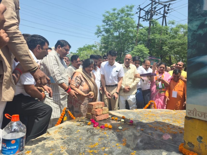 Transformation of Pratap Vihar: A grand beautification project worth ₹4.70 crore will be carried out from DPS Chowk to Leelawati Chowk. IMAGE CREDIT TO प्राधिकरण