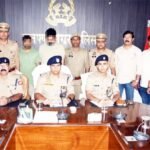 Two notorious criminals arrested along with stolen vehicles; three Fortuner SUVs worth ₹1.80 crore recovered. IMAGE CREDIT TO POLICE