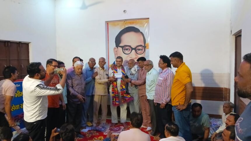 The 135th birth anniversary of Baba Saheb will be celebrated with great enthusiasm on April 14; preparations for a procession and various programs have been completed. IMAGE CREDIT TO रिपोर्टर