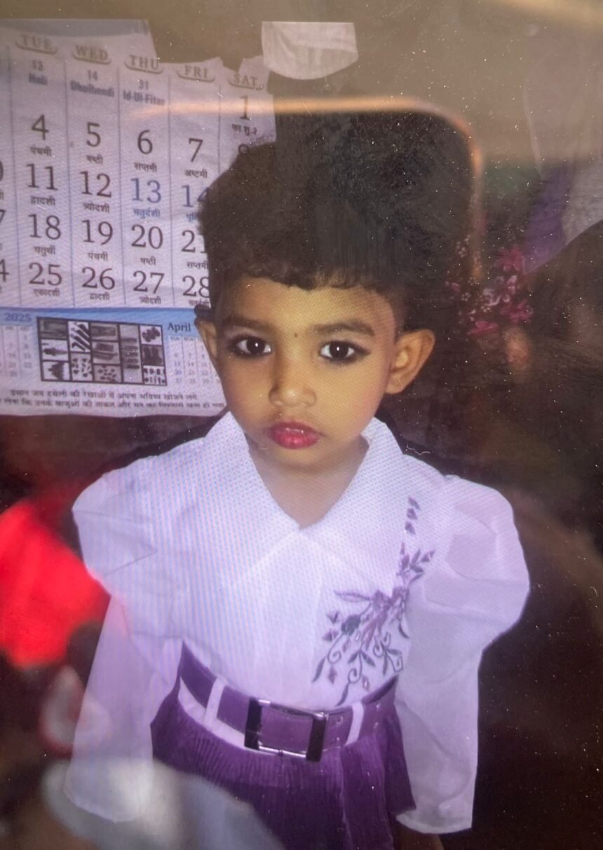 Kalyugi uncle killed his 4-year-old niece; police are searching for the accused. IMAGE CREDIT TO फाइल फोटो