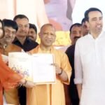 Yogi Adityanath inaugurated and laid the foundation stone of projects worth ₹951 crore in Muzaffarnagar; appointment letters were also distributed to youth. IMAGE CREDIT TO INFORMATION DEPARTMENT