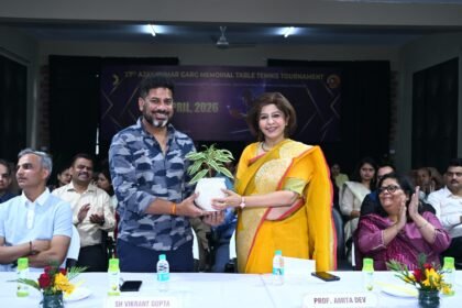 At the 27th Memorial Table Tennis Tournament held at Ajay Kumar Garg Engineering College, the event concluded successfully, with more than 200 players showcasing their talent and competitive spirit. IMAGE CREDIT TO इंस्टीट्यूट