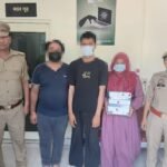 Shalimar Garden police busted a prostitution racket and arrested two accused, including a female operator. IMAGE CREDIT TO पुलिस