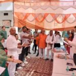 Niwari and Patla Nagar Panchayat nominated councilors took oath of office and confidentiality. IMAGE CREDIT TO REPORTER