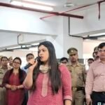 To maintain industrial peace, the administration has become active; the District Magistrate held a direct dialogue with workers. IMAGE CREDIT TO INFORMATION DEPARTMENT