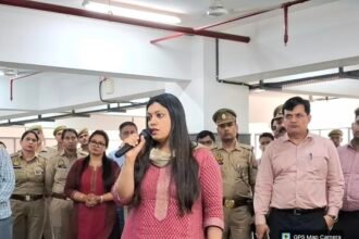 To maintain industrial peace, the administration has become active; the District Magistrate held a direct dialogue with workers. IMAGE CREDIT TO INFORMATION DEPARTMENT