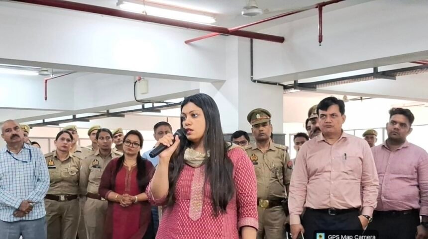 To maintain industrial peace, the administration has become active; the District Magistrate held a direct dialogue with workers. IMAGE CREDIT TO INFORMATION DEPARTMENT