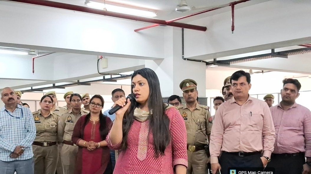 To maintain industrial peace, the administration has become active; the District Magistrate held a direct dialogue with workers. IMAGE CREDIT TO INFORMATION DEPARTMENT